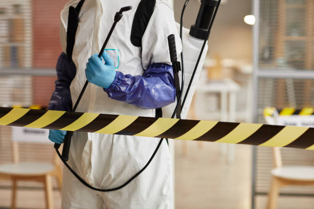Professional Biohazard Cleanup technician working in Palmer, NE